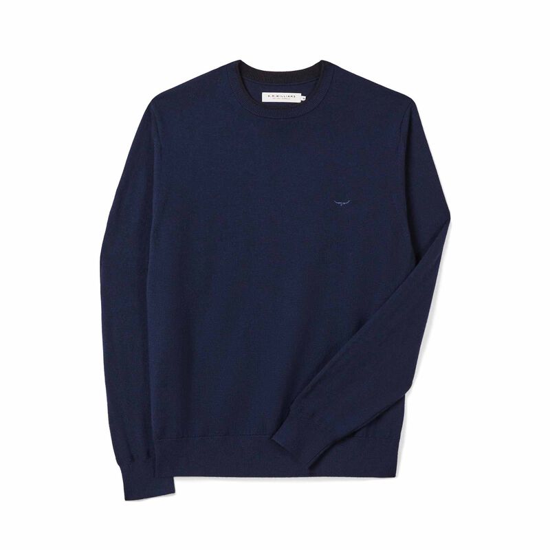 R.M. Williams Howe Crew Merino Knit image number 2